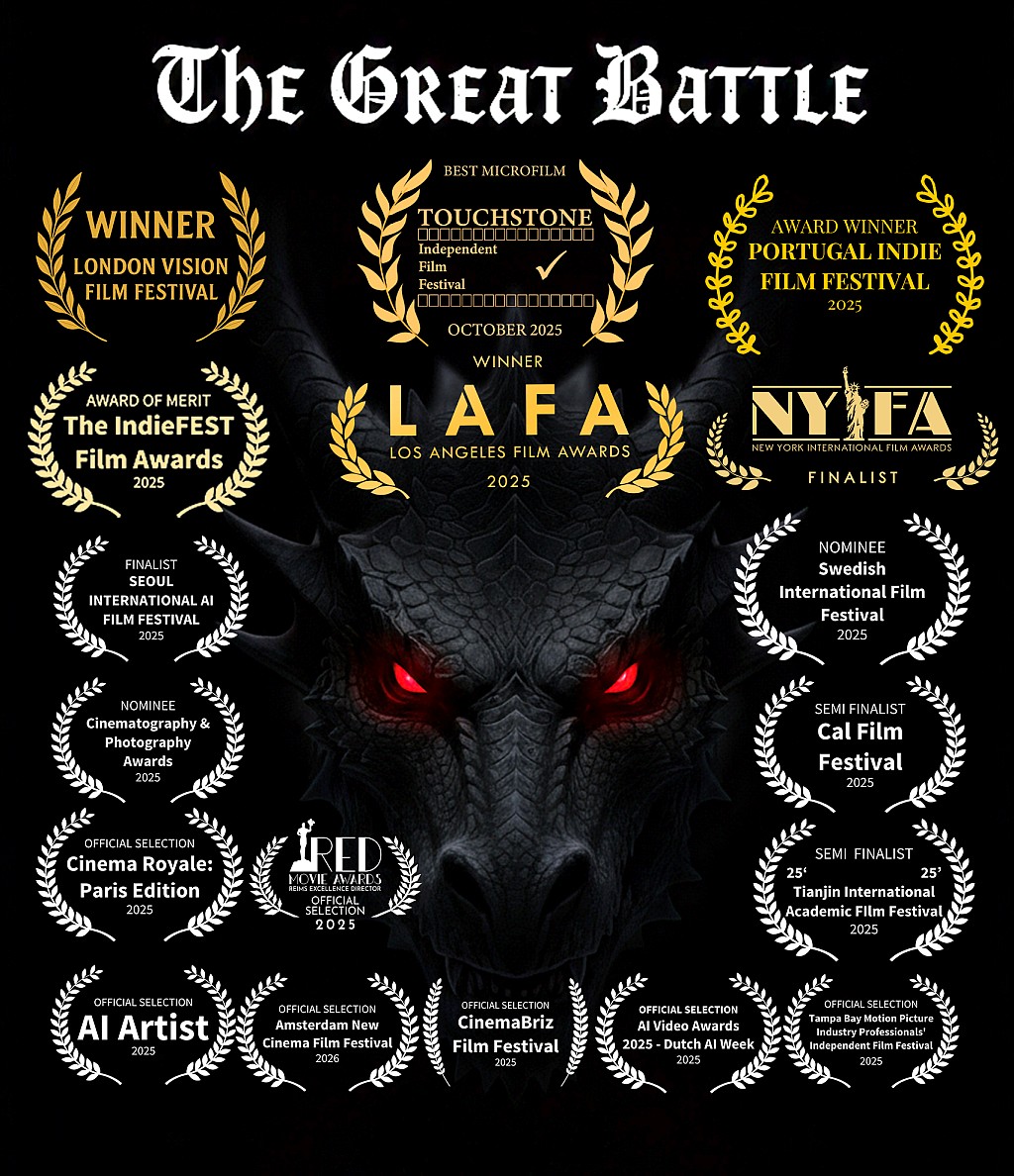 The Great Battle AI Film Poster